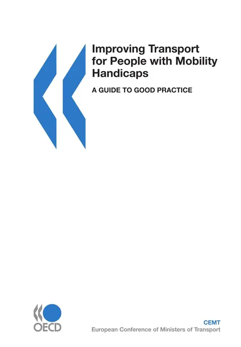Cover of Improving Transport for People with Mobility Handicaps
