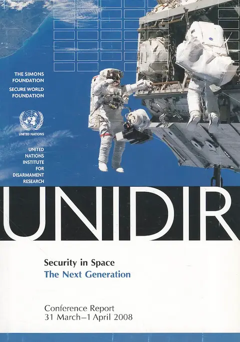 Cover of Security in space