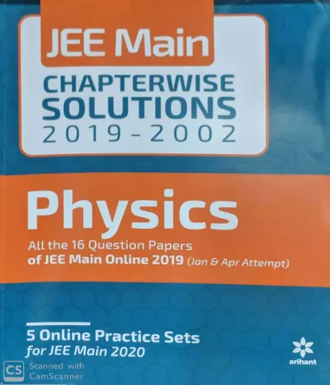Cover of 17 Years' Chapterwise Solutions Physics JEE Main 2020