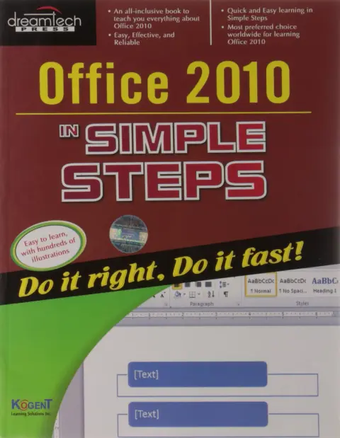 Cover of Office 2010 in Simple Steps