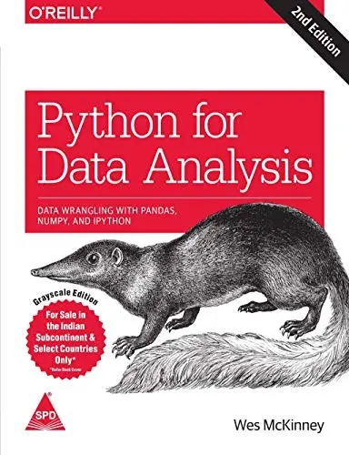 Cover of Python for Data Analysis