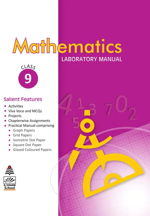 Cover of Mathematics Laboratory Manual class 9