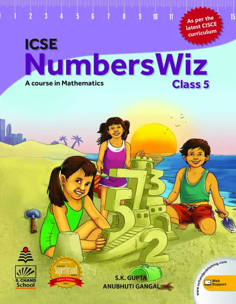 Cover of Icse Numberswiz Class 5