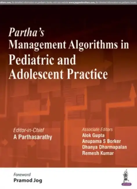 Cover of Partha's Management Algorithms In Pediatric And Adolescent Practice