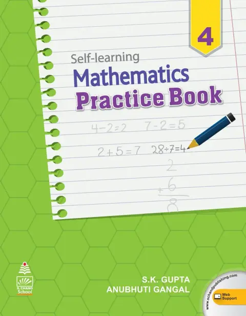 Cover of Self Learning Mathematics Practice Bk 4