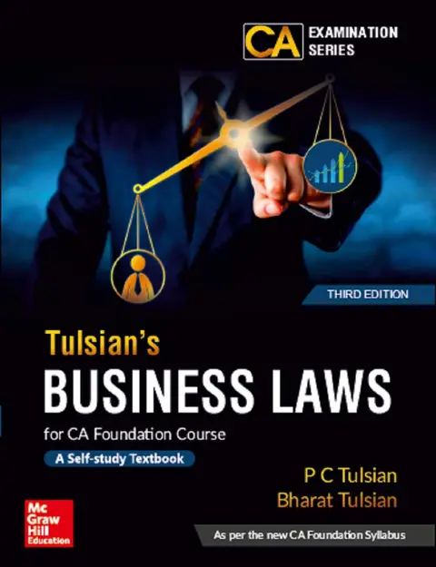 Cover of Tulsian's Business Laws