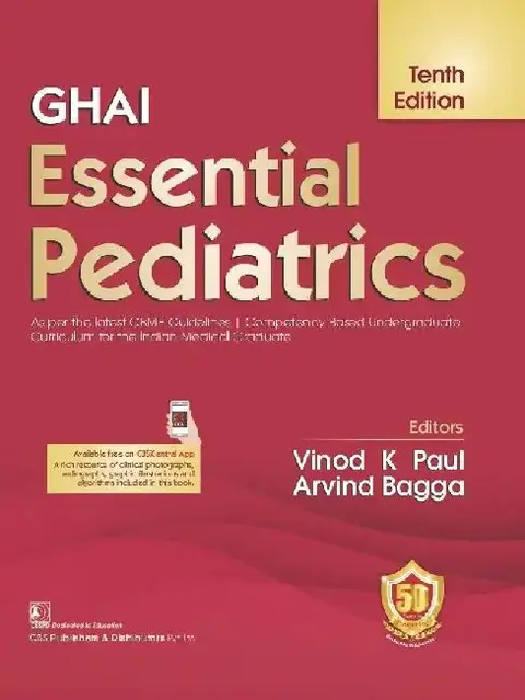 Cover of Ghai Essential Pediatrics, 10e