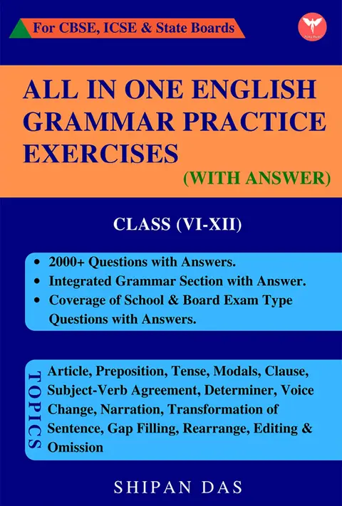 Cover of All in One English Grammar Practice Exercises