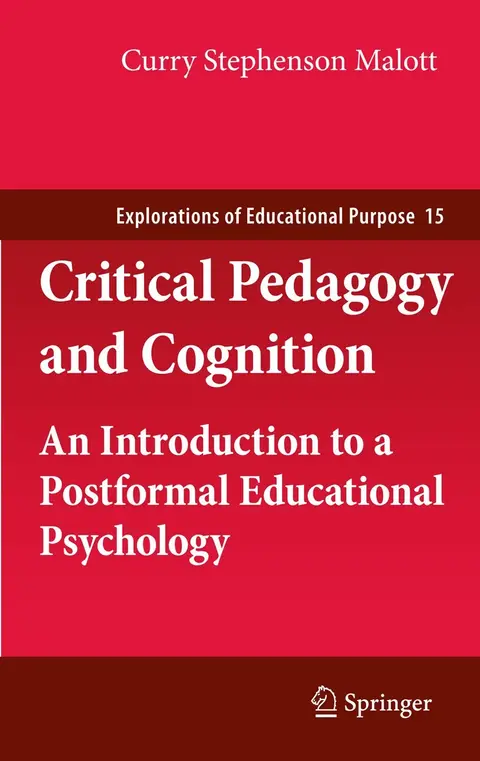 Cover of Critical Pedagogy and Cognition