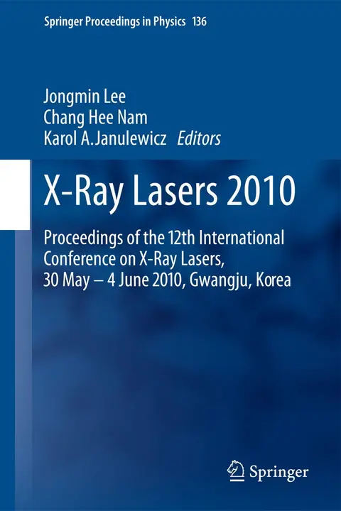 Cover of X-Ray Lasers 2010