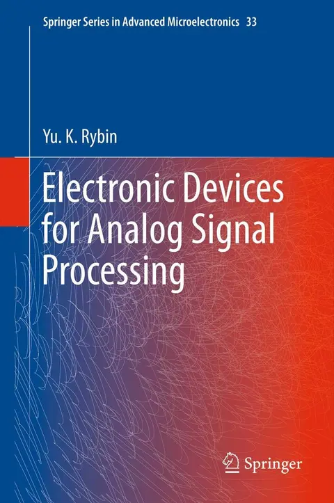 Cover of Electronic Devices for Analog Signal Processing (hb 2012)