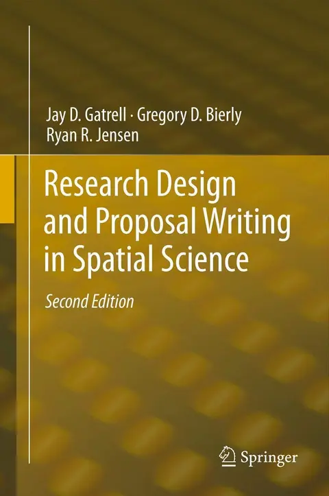 Cover of Research Design and Proposal Writing in Spatial Science