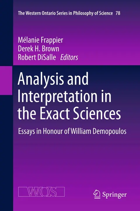 Cover of Analysis and Interpretation in the Exact Sciences