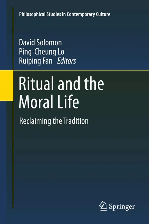 Cover of Ritual and the Moral Life