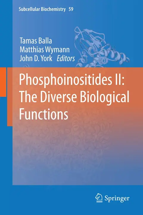 Cover of Phosphoinositides II