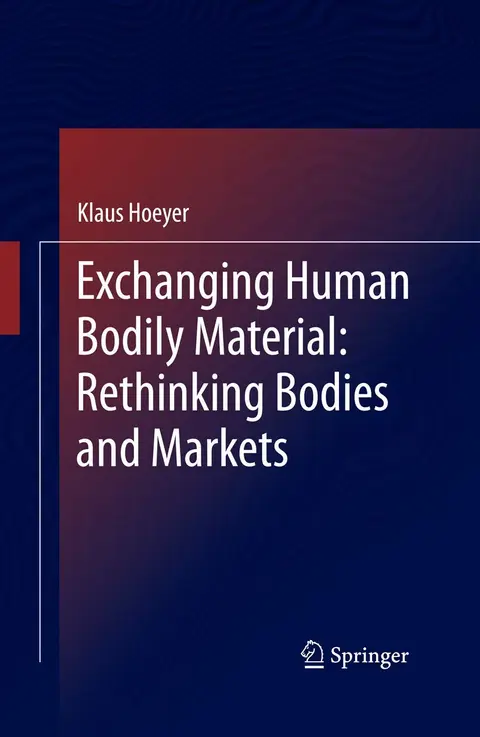 Cover of Exchanging Human Bodily Material