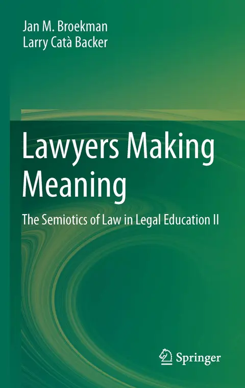 Cover of Lawyers Making Meaning