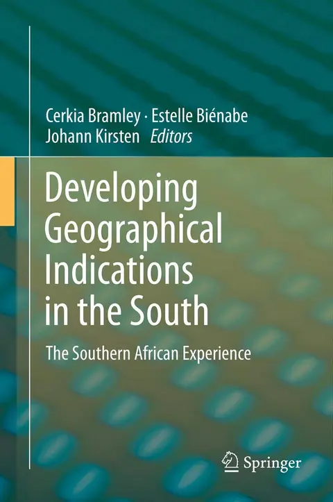 Cover of Developing Geographical Indications in the South
