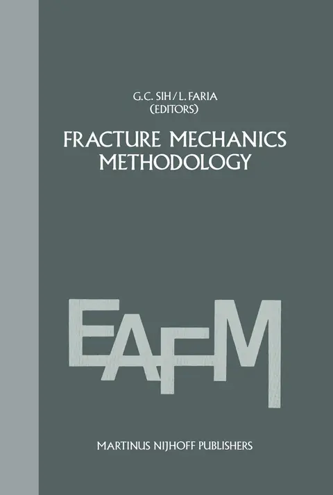Cover of Fracture mechanics methodology