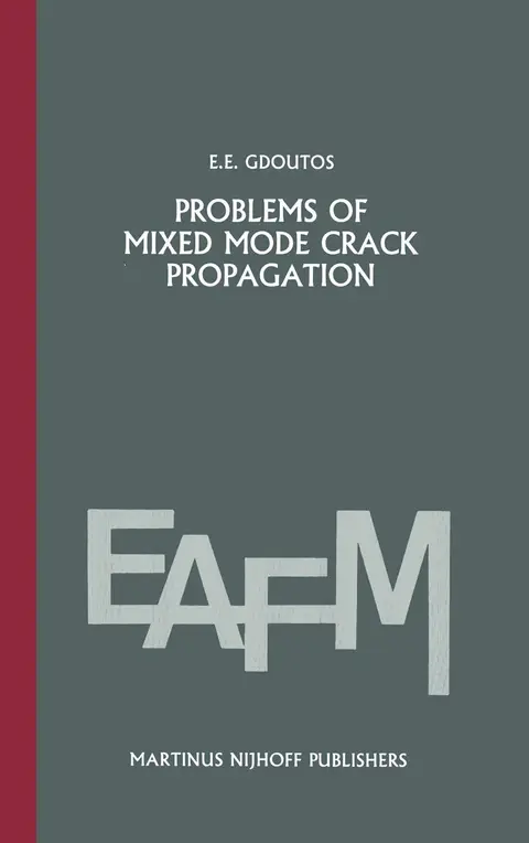 Cover of Problems of mixed mode crack propagation