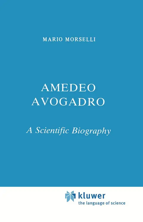 Cover of Amedeo Avogadro