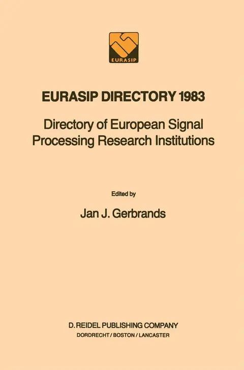 Cover of EURASIP Directory 1983