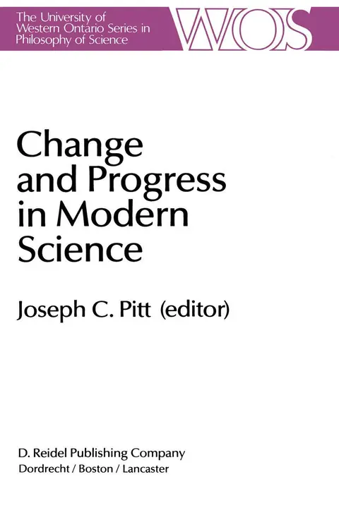 Cover of Change and Progress in Modern Science
