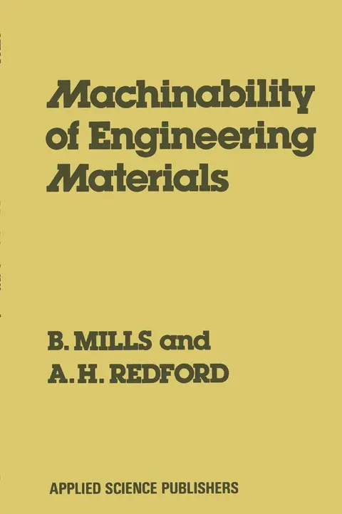Cover of Machinability of Engineering Materials