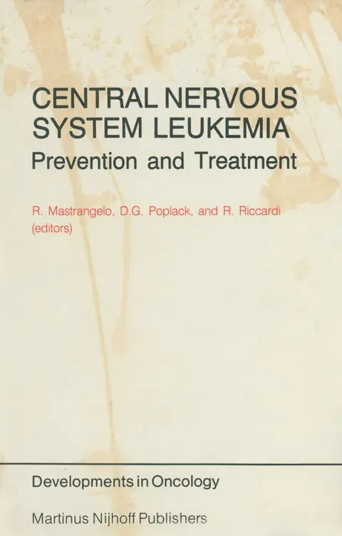 Cover of Central Nervous System Leukemia