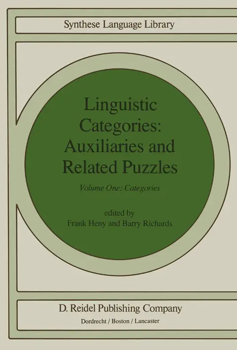 Cover of Linguistic Categories
