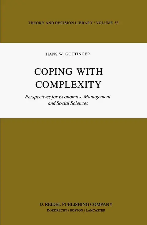 Cover of Coping with Complexity
