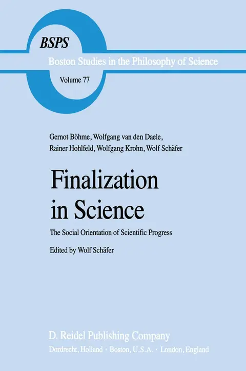 Cover of Finalization in Science