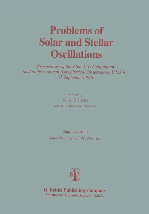Cover of Problems of Solar and Stellar Oscillations