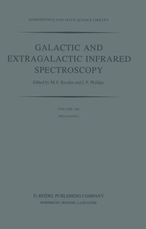 Cover of Galactic and Extragalactic Infrared Spectroscopy