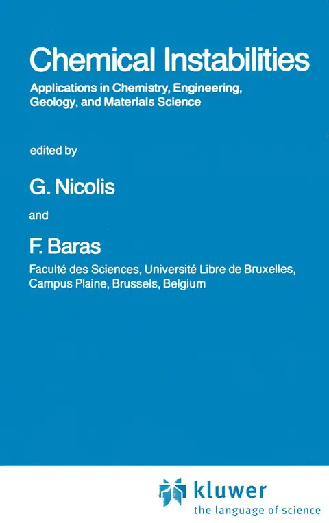Cover of Chemical Instabilities