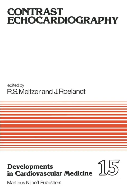 Cover of Contrast Echocardiography