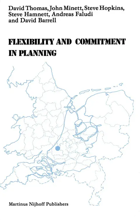 Cover of Flexibility and Commitment in Planning
