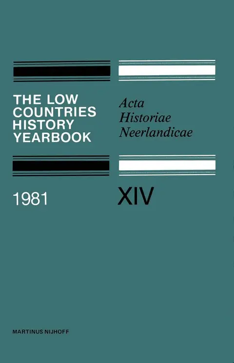Cover of The Low Countries History Yearbook