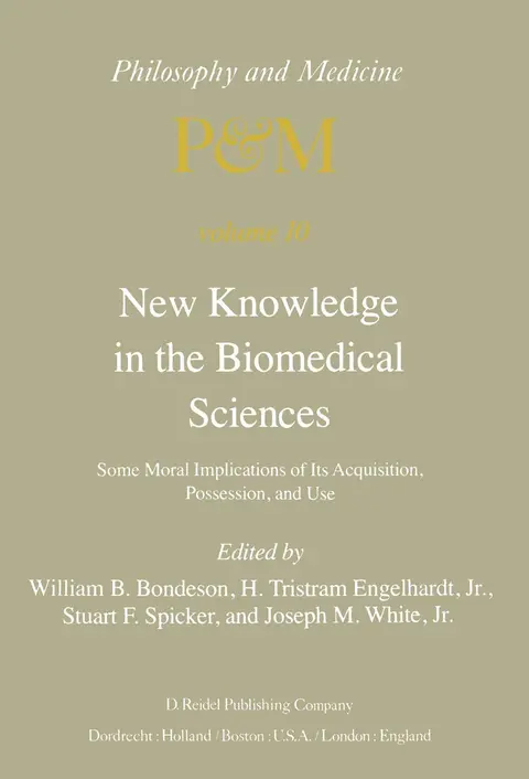 Cover of New Knowledge in the Biomedical Sciences
