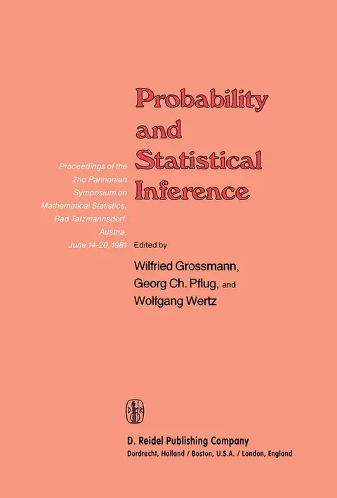 Cover of Probability and Statistical Inference