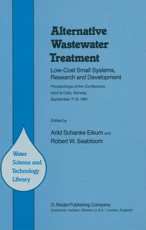 Cover of Alternative Wastewater Treatment