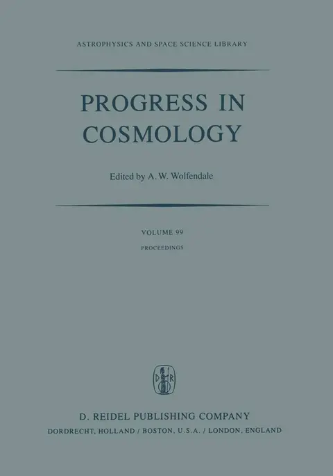 Cover of Progress in Cosmology