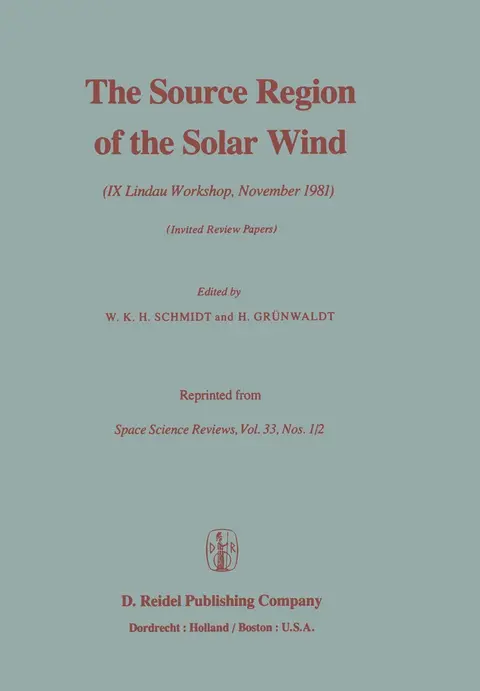 Cover of The Source Region of the Solar Wind