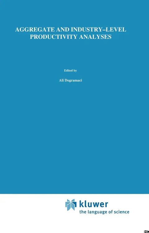 Cover of Aggregate and Industry-Level Productivity Analyses