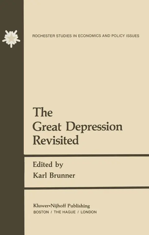Cover of The Great Depression Revisited