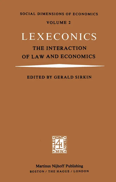Cover of Lexeconics