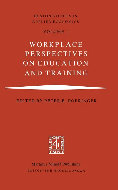 Cover of Workplace Perspectives on Education and Training