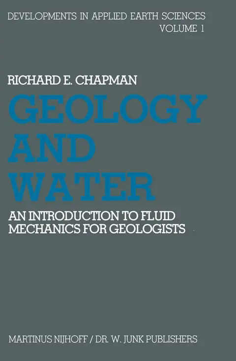 Cover of Geology and Water