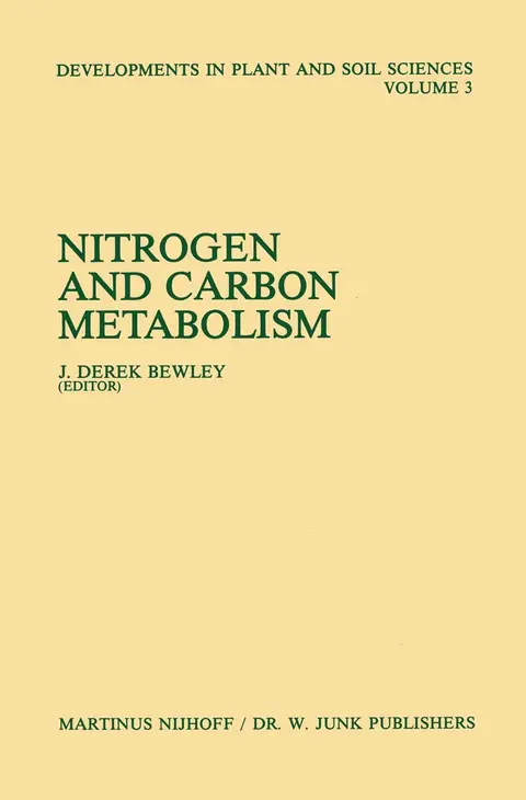 Cover of Nitrogen and Carbon Metabolism