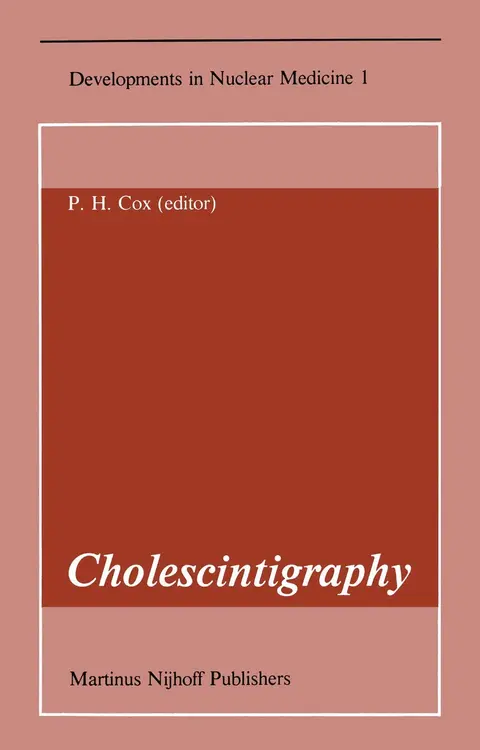Cover of Cholescintigraphy